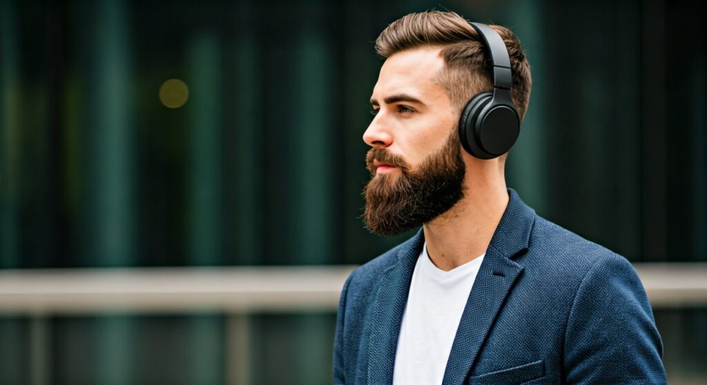 How to Look Good with Headphones Men: Style & Hair Guide