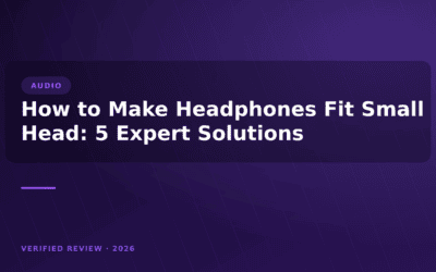 How to Make Headphones Fit Small Head: 5 Expert Solutions