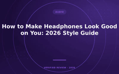 How to Make Headphones Look Good on You: 2026 Style Guide