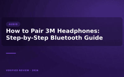 How to Pair 3M Headphones: Step-by-Step Bluetooth Guide