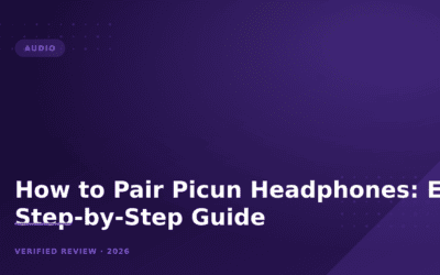 How to Pair Picun Headphones: Easy Step-by-Step Guide
