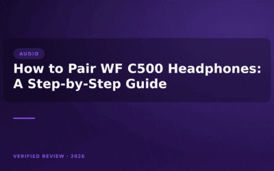 How to Pair WF C500 Headphones: A Step-by-Step Guide (2024)