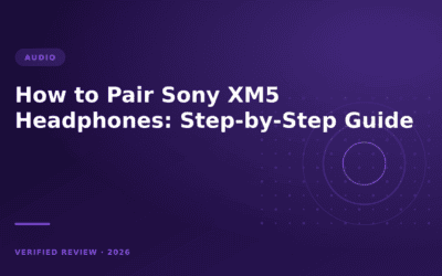 How to Pair Sony XM5 Headphones: Step-by-Step Guide (2024)