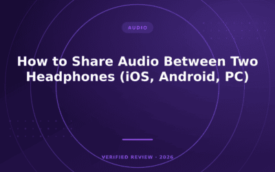 How to Share Audio Between Two Headphones (iOS, Android, PC)