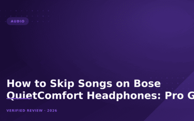 How to Skip Songs on Bose QuietComfort Headphones: Pro Guide
