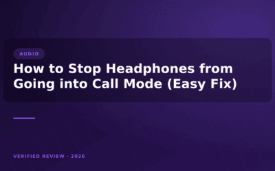 How to Stop Headphones from Going into Call Mode (Easy Fix)
