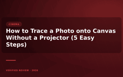How to Trace a Photo onto Canvas Without a Projector (5 Easy Steps)