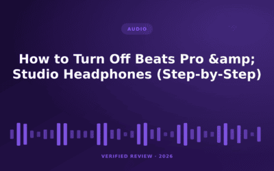 How to Turn Off Beats Pro & Studio Headphones (Step-by-Step)
