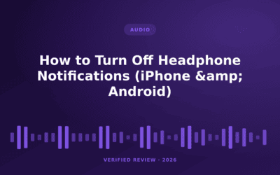 How to Turn Off Headphone Notifications (iPhone & Android)