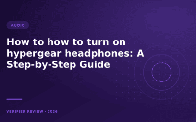 How to how to turn on hypergear headphones: A Step-by-Step Guide