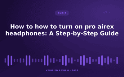 How to how to turn on pro airex headphones: A Step-by-Step Guide