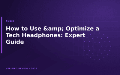 How to Use & Optimize a Tech Headphones: Expert Guide