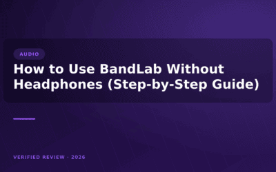 How to Use BandLab Without Headphones (Step-by-Step Guide)