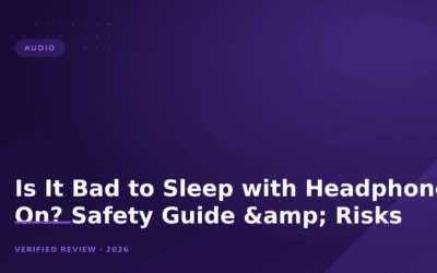 Is It Bad to Sleep with Headphones On? Safety Guide & Risks