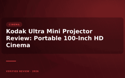Kodak Ultra Mini Projector Review: Portable 100-Inch HD Cinema