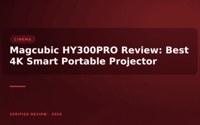 Magcubic HY300PRO Review: Best 4K Smart Portable Projector