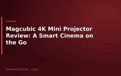 Magcubic 4K Mini Projector Review: A Smart Cinema on the Go