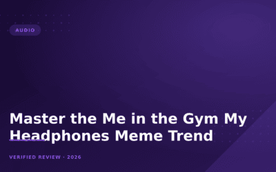 Master the Me in the Gym My Headphones Meme Trend