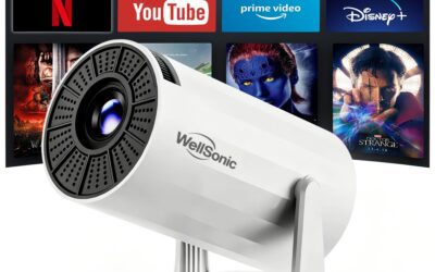 Mini 4K Projector Review: 210° Rotating Smart Home Theater