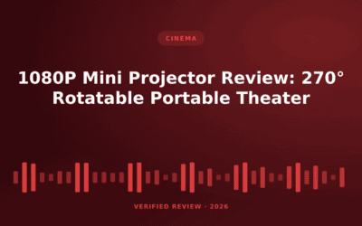 1080P Mini Projector Review: 270° Rotatable Portable Theater
