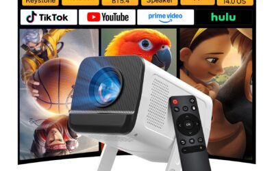 Mini Portable 4K Projector Review: Smart Android 14 Cinema