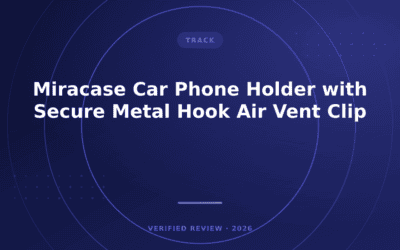 Miracase Car Phone Holder with Secure Metal Hook Air Vent Clip