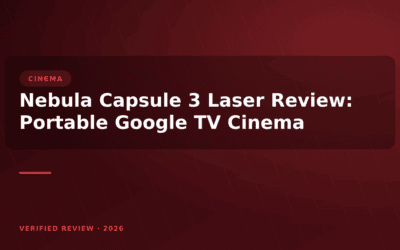 Nebula Capsule 3 Laser Review: Portable Google TV Cinema