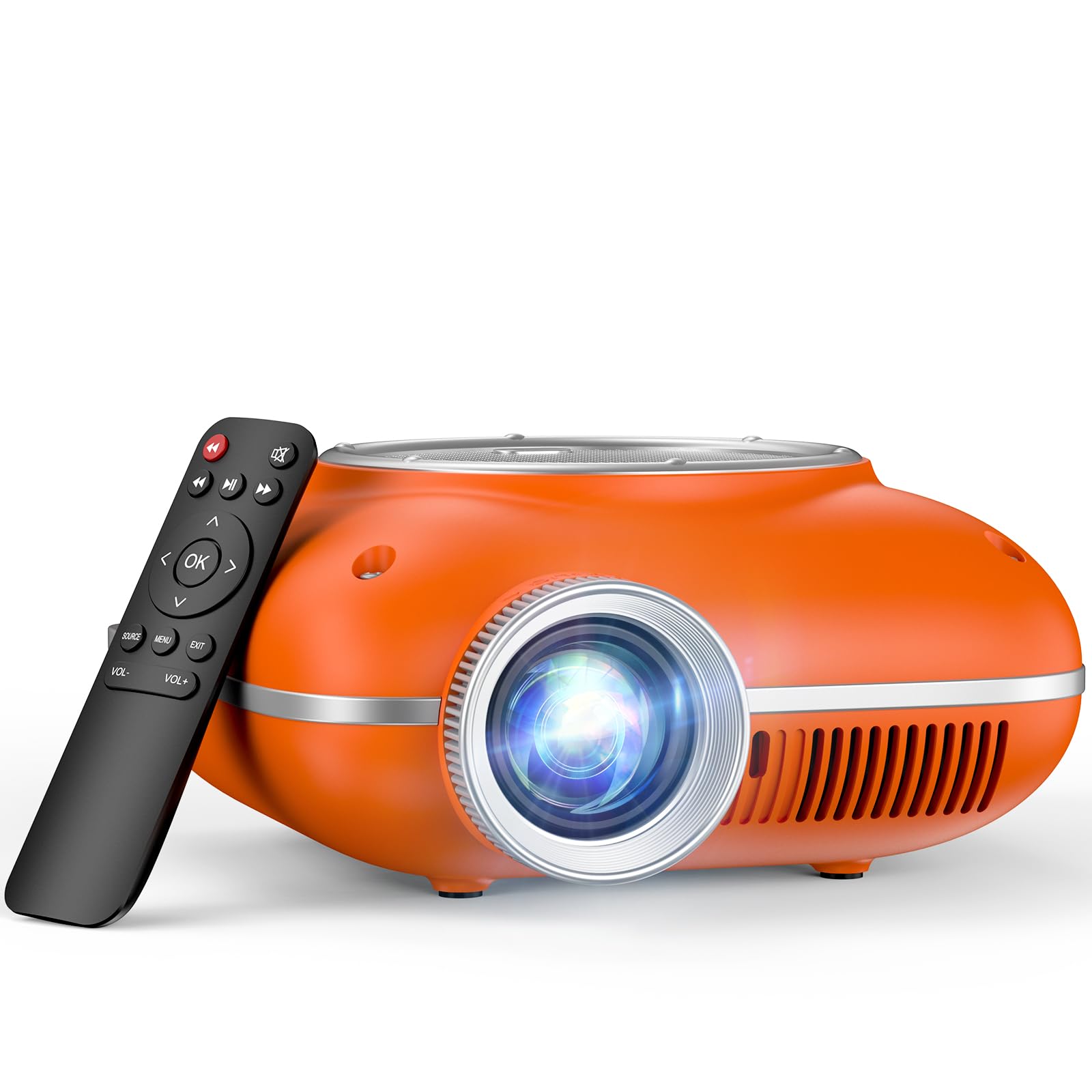Portable 1080P Mini Projector with Two-Way Bluetooth Review