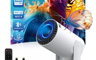 Q5 Mate Review: Portable 180° Rotatable WiFi 6 Mini Projector