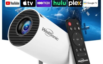 Review: 180° Rotatable 4K Mini Projector with WiFi 6