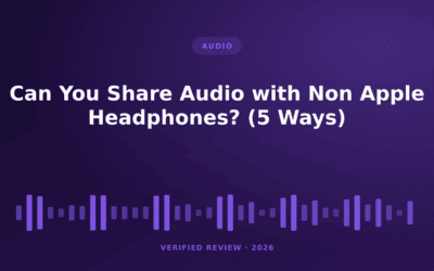 Can You Share Audio with Non Apple Headphones? (5 Ways)