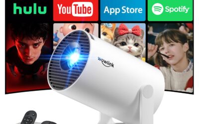 Smart 4K Mini Projector Review: WiFi 6 & 180° Rotation