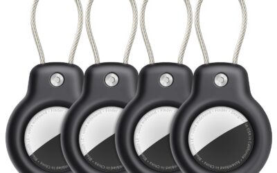SPGUARD AirTag Holder 4-Pack Review: Secure Wire Cable Lock