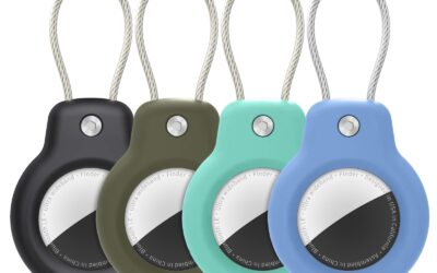 SPGUARD AirTag Holder Review: Secure 4-Pack with Wire Cable Lock