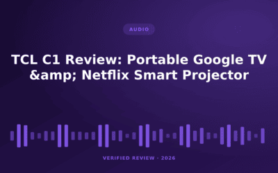 TCL C1 Review: Portable Google TV & Netflix Smart Projector