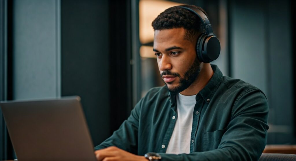 The Ultimate Guide for a Guy with Headphones: Tips & Gear