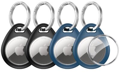 UNBREAKcable 4-Pack AirTag Holder: Waterproof & Secure Case
