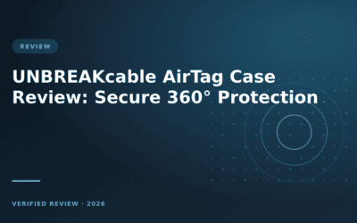 UNBREAKcable AirTag Case Review: Secure 360° Protection