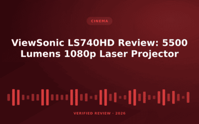 ViewSonic LS740HD Review: 5500 Lumens 1080p Laser Projector