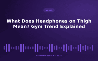 What Does Headphones on Thigh Mean? Gym Trend Explained