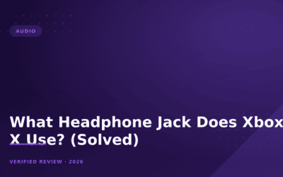 What Headphone Jack Does Xbox Series X Use? (Solved)