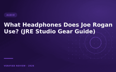 What Headphones Does Joe Rogan Use? (JRE Studio Gear Guide)