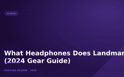 What Headphones Does Landmark Use? (2024 Gear Guide)