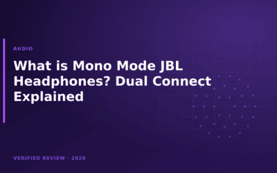 What is Mono Mode JBL Headphones? Dual Connect Explained