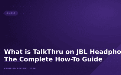 What is TalkThru on JBL Headphones? The Complete How-To Guide
