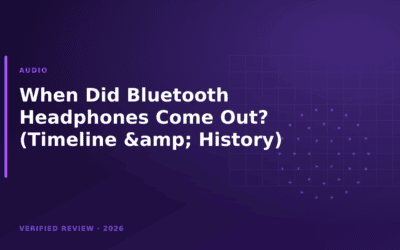 When Did Bluetooth Headphones Come Out? (Timeline & History)
