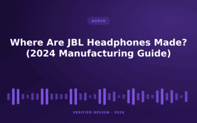 Where Are JBL Headphones Made? (2024 Manufacturing Guide)