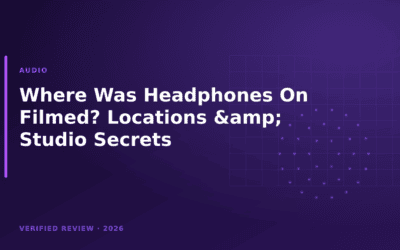 Where Was Headphones On Filmed? Locations & Studio Secrets