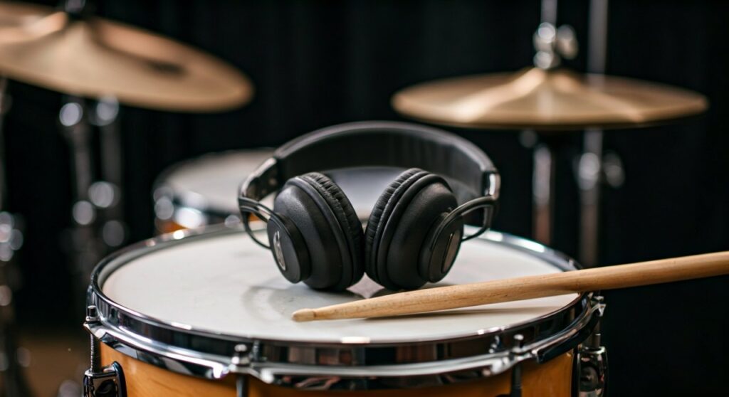 Why Do Drummers Have That Headphone? (Expert Guide)