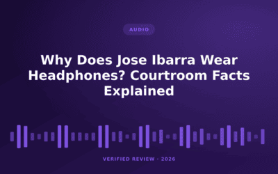 Why Does Jose Ibarra Wear Headphones? Courtroom Facts Explained